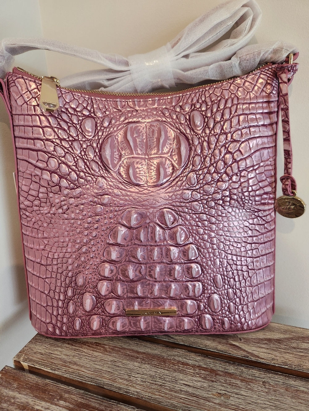 Nwt Brahmin Katie Mulberry Potion Melbourne bag